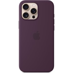 Husa de protectie Apple Silicone Case with MagSafe pentru iPhone 16 Pro Max - Plum