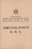 1952 Brevet Insigna Complexului Sportiv GMA, Dinamo Pitesti, Romania de la 1950, Documente