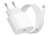 Incarcator compatibil, mufa lightning, serie Apple, 20W, iPhone 14, 13, 12, 11, 8, 7, 6, 5, Usb Type-C
