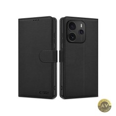 Husa pentru Xiaomi Redmi Note 14 5G Tech-Protect Wallet Neagra