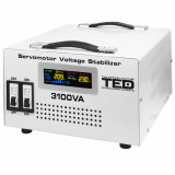Stabilizator retea maxim 3100VA-SVC cu servomotor monofazat TED000163 SafetyGuard Surveillance