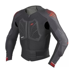 Protectie (armura) Zandona model Action Jacket (Level 2) &ndash; culoare: negru/rosu X7 (inaltime de la 168 la 177 cm)
