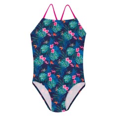 Costum de baie pentru fetite - Exotic (Marime Disponibila: 3-4 ani)