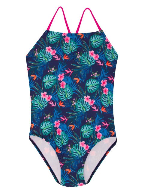 Costum de baie pentru fetite - Exotic (Marime Disponibila: 5-6 ani)