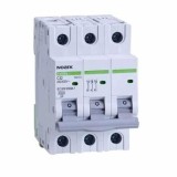 Siguranta automata 3 poli, curba C, 10A, protectie circuit trifazat, gri