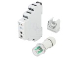 &Icirc;ntrerupător crepuscular pentru şină DIN 230V SPDT IP20