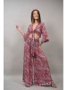 Compleu Dama Pantaloni si Camasa Crop Multicolor Eterano Sweet Girl Bumbac Poliester Rosu Verde Violet Albastru Marimi S-M L-XL