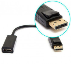 Adaptor Displayport DP tata la HDMI mama foto