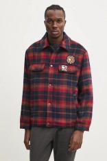 Tommy Jeans geaca barbati, culoarea albastru marin, de tranzitie, DM0DM21267