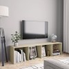 VidaXL Bibliotecă/Comodă TV, stejar sonoma, 143x30x36 cm 800264