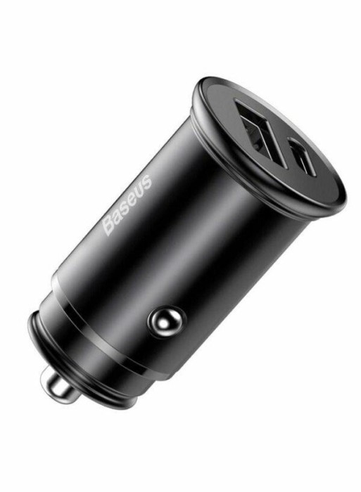 Incarcator Baseus Circular QC USB, negru