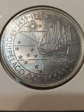 F2 Portugalia 100 escudos 1989 Discovery of Azore UNC