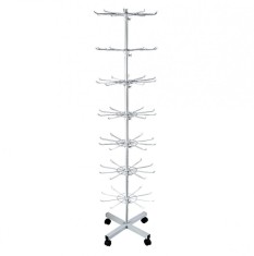 Stativ rotativ 7 etaje pe roti,expunere martisoare, ceasuri,bijuterii,diverse!