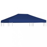VidaXL Acoperiș de pavilion, 310 g/m&sup2;, albastru, 4 x 3 m