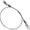 Struna BERKLEY Fusion19 Steel Pike Leaders, 40cm, 45.3kg-100lbs, 2buc/pac