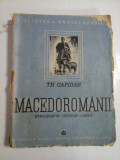 MACEDOROMANII - Theodor CAPIDAN 1942