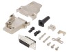 Conector D-Sub 15 Pini Mamă pentru Cablu, ENCITECH, Montare Lipire/Mecanica