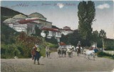 CP761N Brousse, Bains de Kukurtl&uuml; postcard, carte poștală, Circulata, Printata