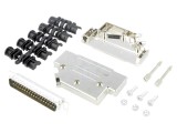 Conector D-Sub 37 PIN Mufă Tată Lipire pe Cablu Negru - ENCITECH