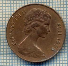 12100 MONEDA - FIJI - 2 CENTS -ANUL 1985 -STAREA CARE SE VEDE foto