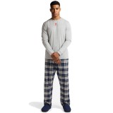 FC Liverpool pijamale de bărbați Long check - XL