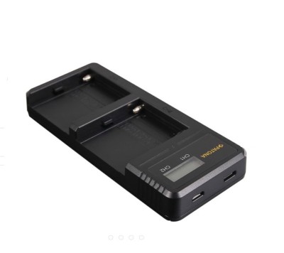 Incarcator Patona Dual LCD USB replace Sony NP-F970 FM50-1886 foto