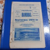 Program Muresul Electromures Tg. Mures - Spartak Kiev C C E handbal
