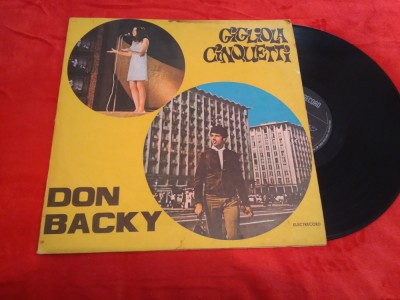 VINIL GIGLIOLA CINQUETTI/DON BACKY RAR!!!! EDE 01118 DISCUL IN STARE EXCELENTA foto