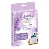 Dezumidificator Pasiv CleanAir, Lavender, Capacitate 500ml, Cu Umeraș, Aromă Lavandă, 250g