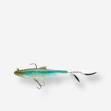Nălucă flexibilă SHAD cu paletă pescuit cu năluci ROACHSPIN 150 spate albastru, Caperlan
