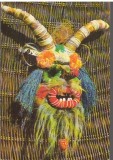 CPI B12895 CARTE POSTALA - MASCA GROTESCA DE BOB CALINESCU
