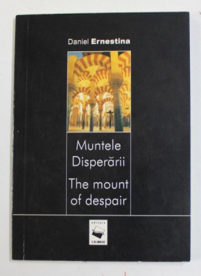 MUNTELE DISPERARII / THE MOUNT OF DESPAIR de DANIEL ERNESTINA , EDITIE IN ROMANA SI ENGLEZA , 2002 foto