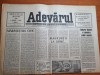 Adevarul 24 Mai 1990: Ion Iliescu - Rezultate Partiale Alegeri. Ziar Original