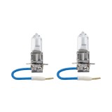 Cumpara ieftin Pachet 2 Becuri Proiector Philips H3 12V Vision, Halogen, Lumina Galbena