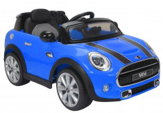 Masinuta electrica Mini Cooper, albastru foto