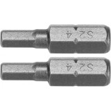 Biti de 25 mm 1/4&amp;quot; cu cap hexagonal H4 Yato