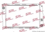 Radiator Renault 4 61-93, motor: 1.1, 430x285x34, SRLine, Aluminiu/ Plastic etansat mecanic, 7700669799; 7701348798