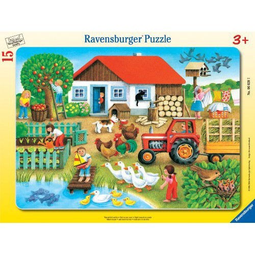 Puzzle tip rama unde sa il asez 15 piese