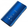 Husa Plastic OEM Clear View pentru Samsung Galaxy A01, Albastra