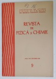 REVISTA DE FIZICA si CHIMIE , NR.9 , 1980
