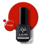 &Nu;&omicron;.426 Caret Red | Laloo gel polish 15ml, Laloo Cosmetics