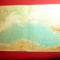 Harta ruseasca a Marii Negre 1956 si a zonelor adiacente dim.=35x21 cm
