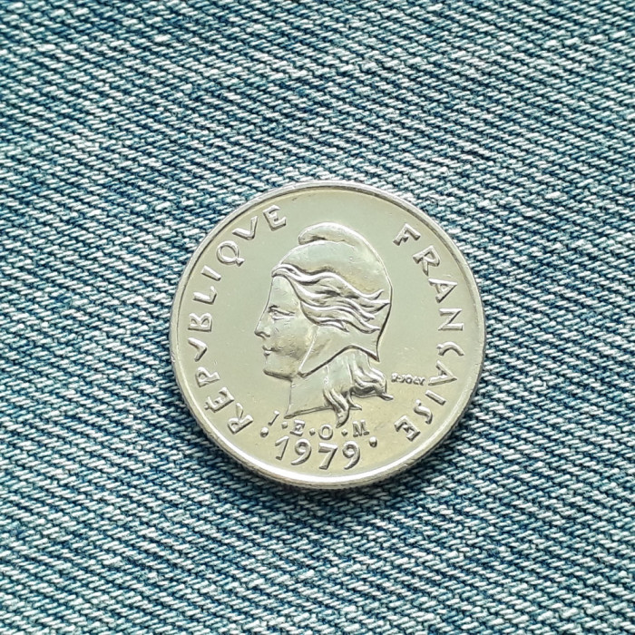 10 Francs 1979 Polinezia Franceza / Polinesia / Polynesie Francaise