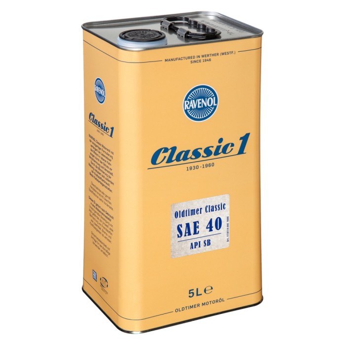 Ulei Ravenol Oldtimer Classic SAE40 API SB 5 litri