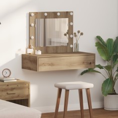 vidaXL Masă de Machiaj cu sertar Maro 83 x 40 x 70 cm Lemn compozit 865234
