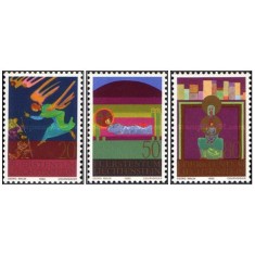 Liechtenstein 1980 - Craciun, serie neuzata