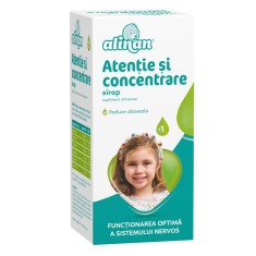 Sirop atentie si concentrare Alinan, 150 ml, Fiterman foto