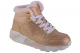 Pantofi pentru adidași Skechers Uno Lite - Camo Dazzle 310485L-GDPK de aur