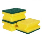 Bureți Bucătărie, Scotch-Brite, Nailsaver, Set 3 Bucăți, Verde, Oem
