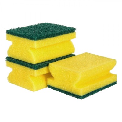 Bureți Bucătărie, Scotch-Brite, Nailsaver, Set 3 Bucăți, Verde foto